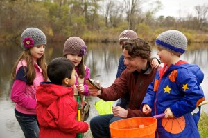 Peter with Kids